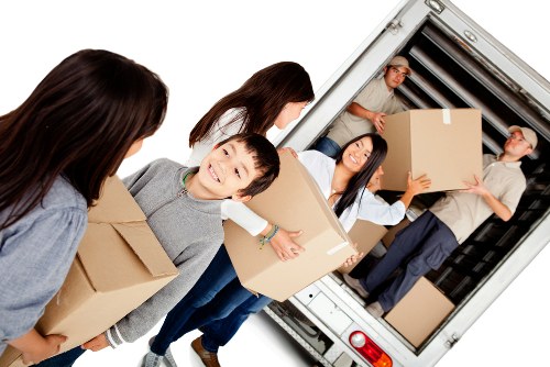 Storage pricing and quote estimate for boxed household items and furniture
