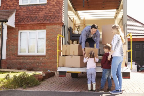 Careful handling of computers and office furniture during Stamfordhill office removals