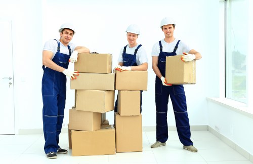 Packing and transport support for Stamfordhill removals
