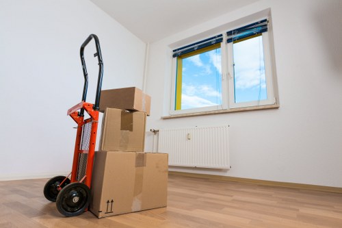 Practical storage facility helping with transitions and clutter reduction