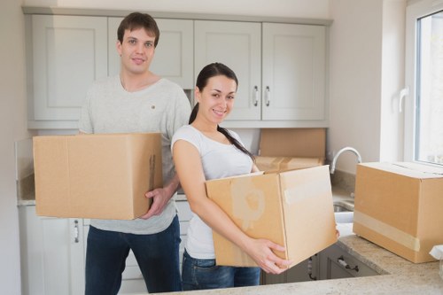 A modern storage unit in Stamford Hill used for household and business belongings